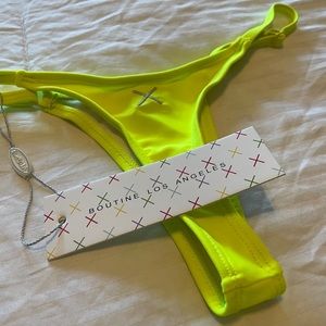 Boutine LA Sour Yellow Minimal Bottoms Small